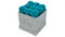 Tiffany Blue Roses in White Square Box (SM)