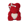 Rose Bear (Heart) with Gift Box - Red